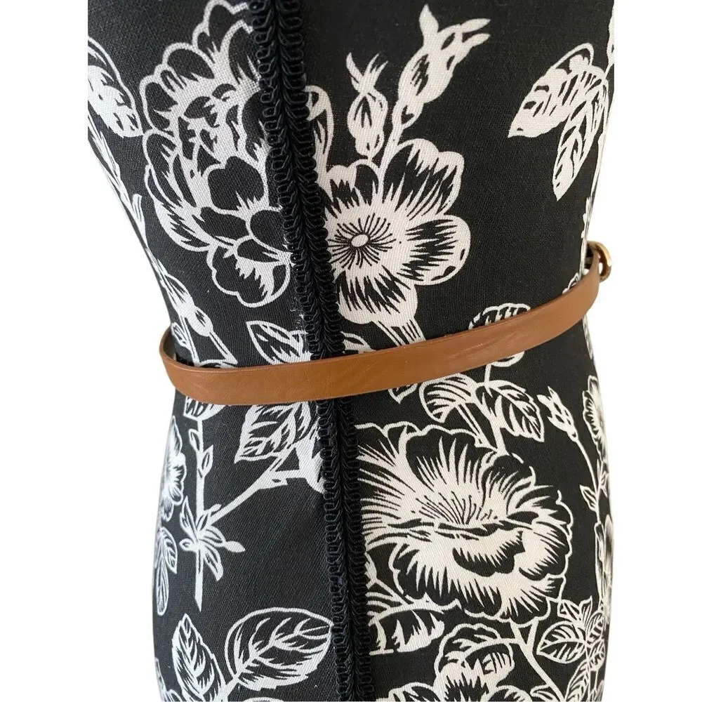 Lot Of 2 Skinny Belts Medium Large Formal Buckle Adjustable Everyday Accessories
